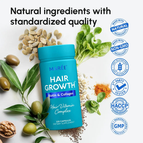 Biotin & Collagen Hair Growth Complex by Maree