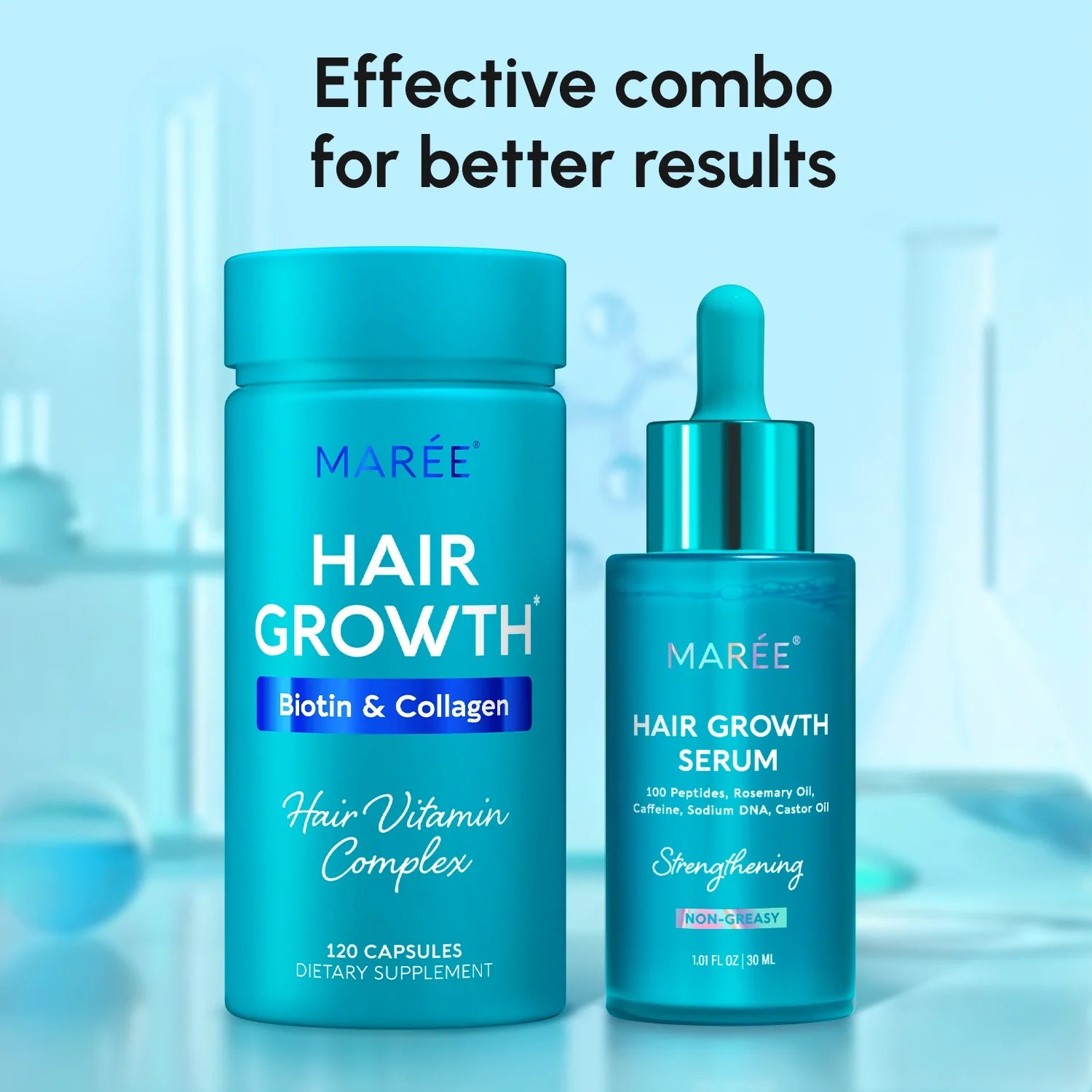 Biotin & Collagen Hair Growth Complex by Maree