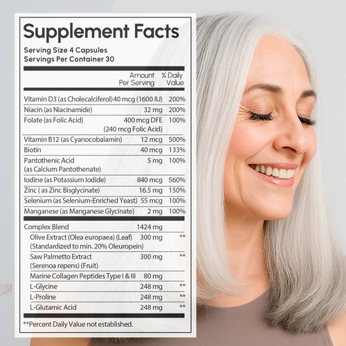 Biotin & Collagen Hair Growth Complex by Maree