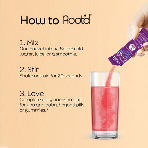 Essential Prenatal Nutrition + Electrolytes by Root'd