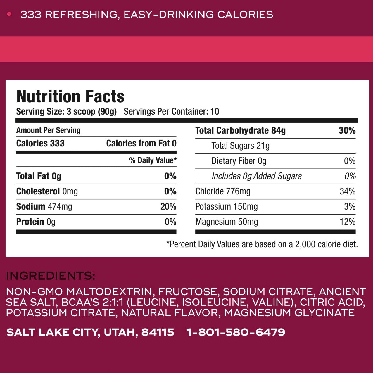 333 - HalfEvil High-Carb Endurance Fuel by Carborocket