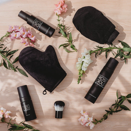 Face & Body Self Tanning Bundle — Complete Glow Collection by Rose Gold Sunless
