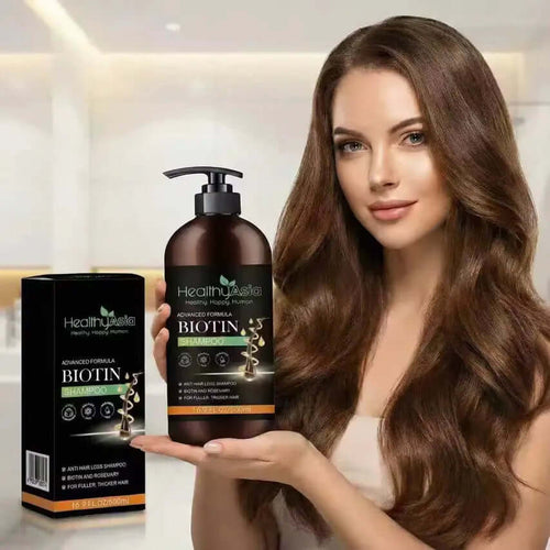 HealthyAsia Black Label BIOTIN Hair Growth Shampoo - Advanced Formula by HealthyAsia