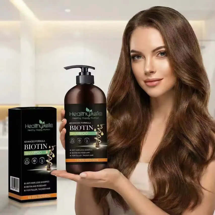 HealthyAsia Black Label BIOTIN Hair Growth Shampoo - Advanced Formula