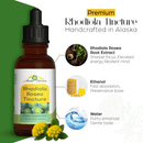 Rhodiola Rosea Tincture – Natural Stress & Energy Support (2 oz) by Alaska Rhodiola