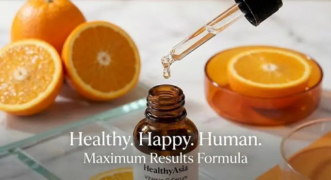 HealthyAsia Black Label Super C Vitamin C Serum – Anti-Aging & Brightening Face Serum – Firming & Anti-Wrinkle Treatment by HealthyAsia