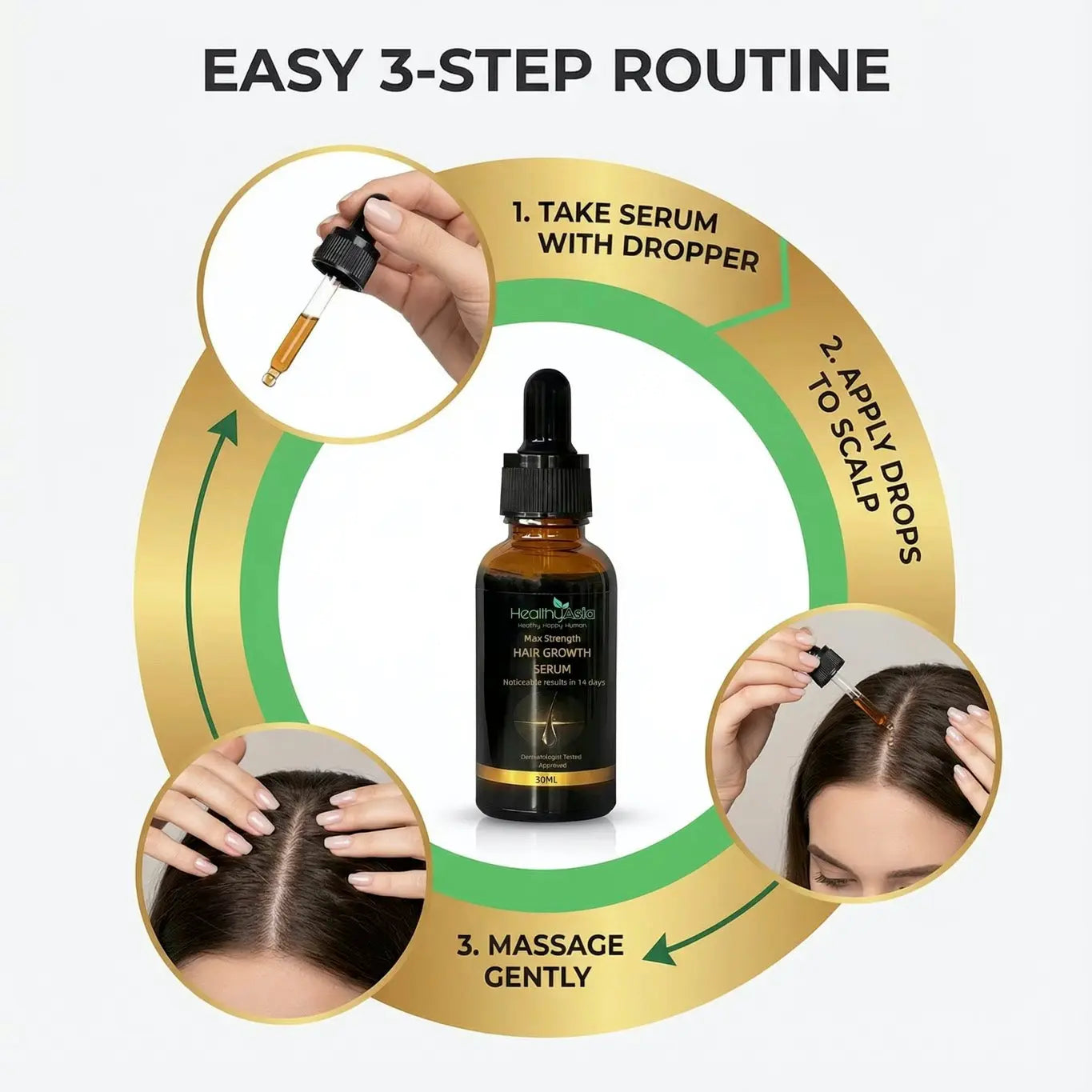 HealthyAsia Black Label Max-Strength Hair Growth Serum by HealthyAsia
