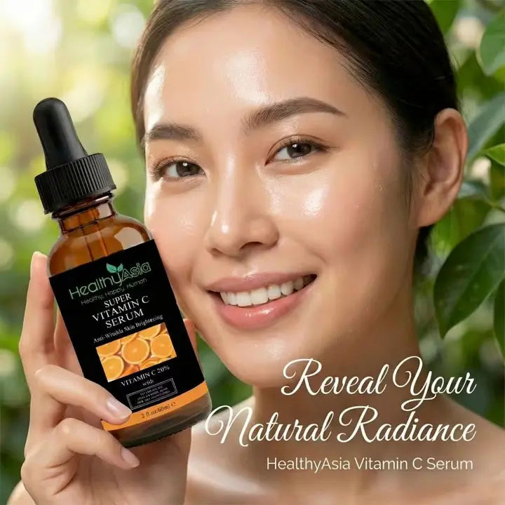 HealthyAsia Black Label Super C Vitamin C Serum – Anti-Aging & Brightening Face Serum – Firming & Anti-Wrinkle Treatment by HealthyAsia