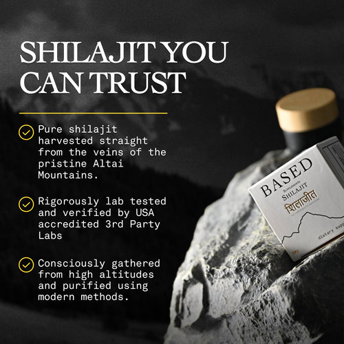 Shilajit Resin by Based Supplements
