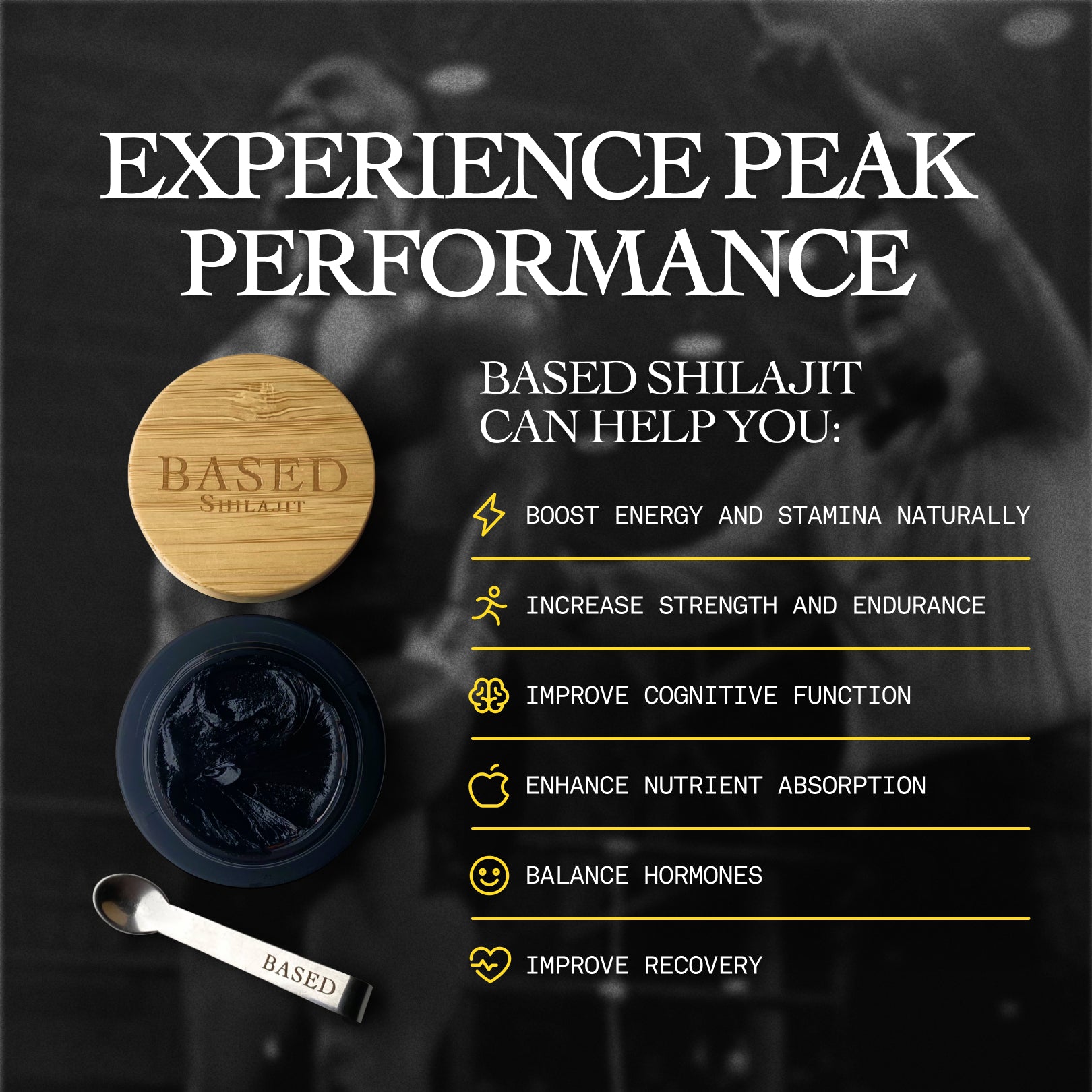 Shilajit Resin by Based Supplements