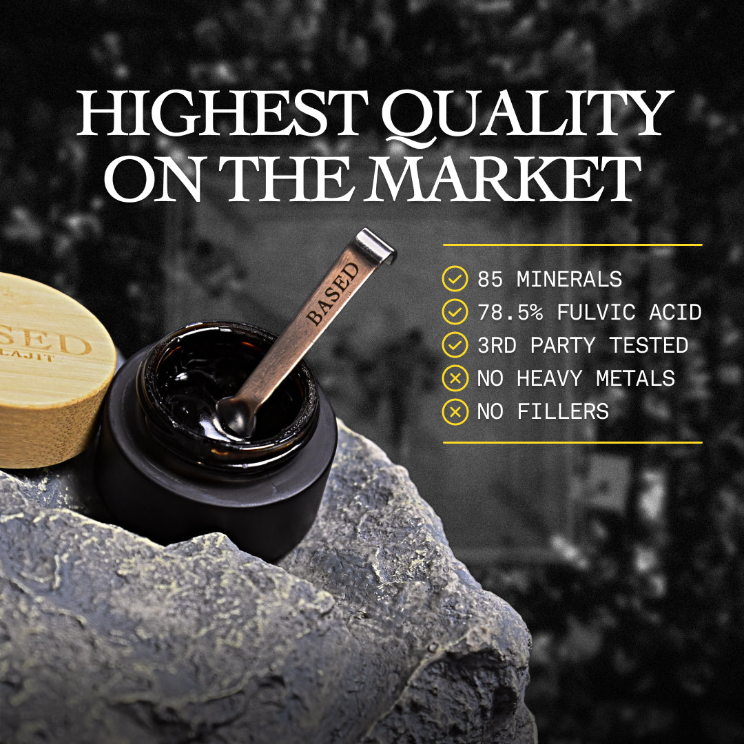 Shilajit Resin by Based Supplements