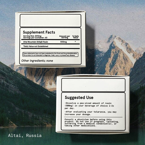 Shilajit Resin by Based Supplements