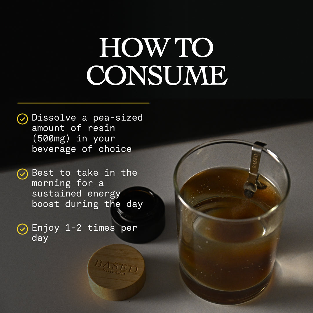 Shilajit Resin by Based Supplements