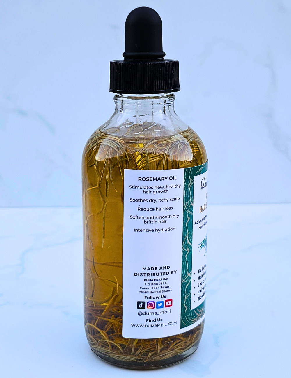 Rosemary Hair & Scalp Serum by Duma Mbili LLC