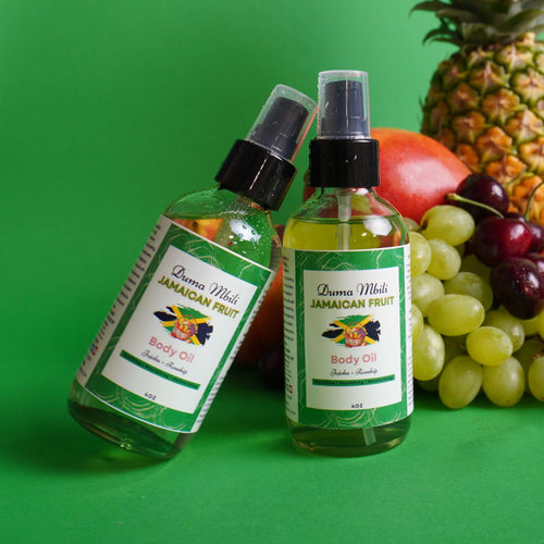 Jamaican Fruit Body Oil by Duma Mbili LLC