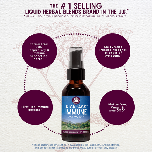 Kick-Ass Immune Activator by WishGarden Herbs