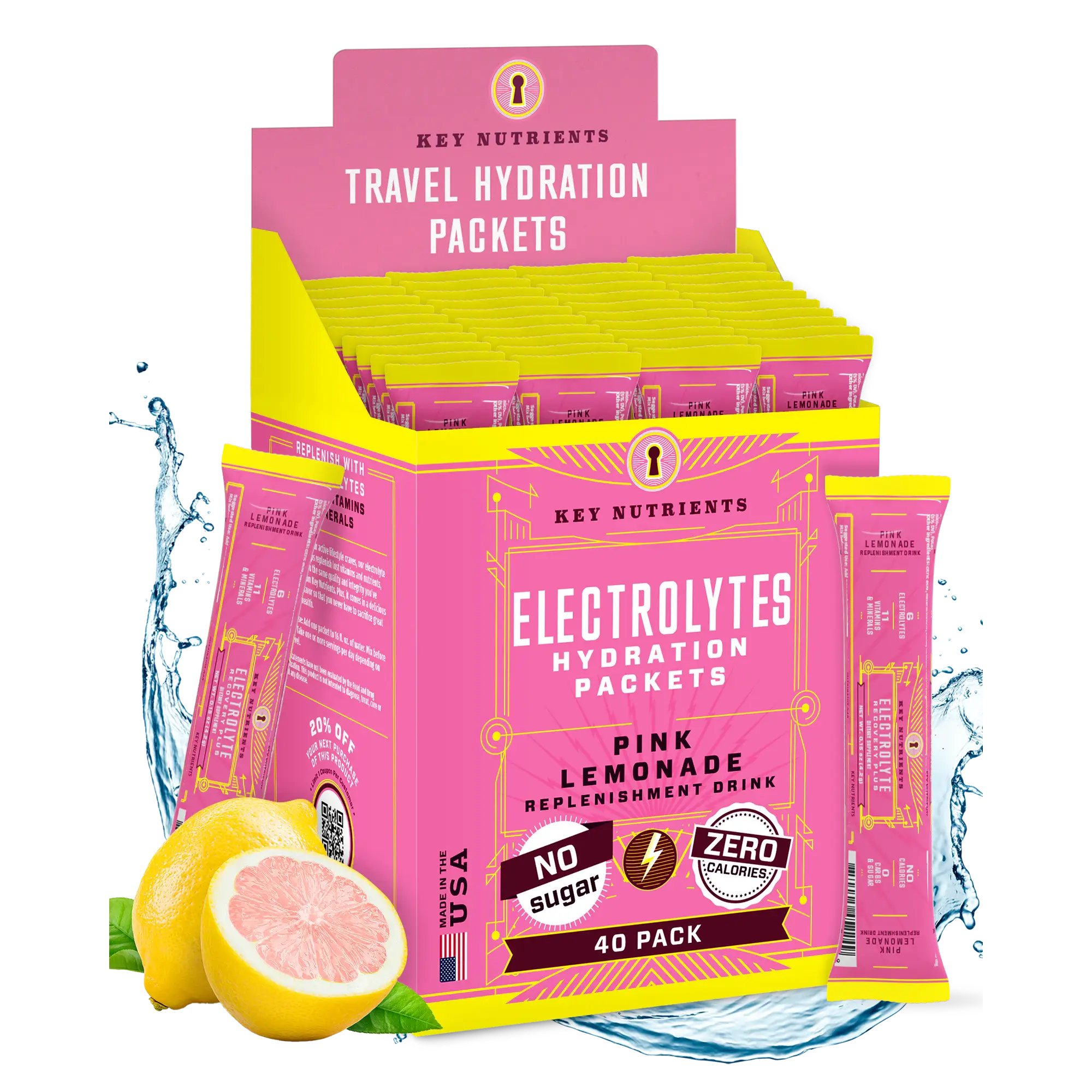 Electrolyte Recovery Plus Powder (Sugar-Free) by Key Nutrients