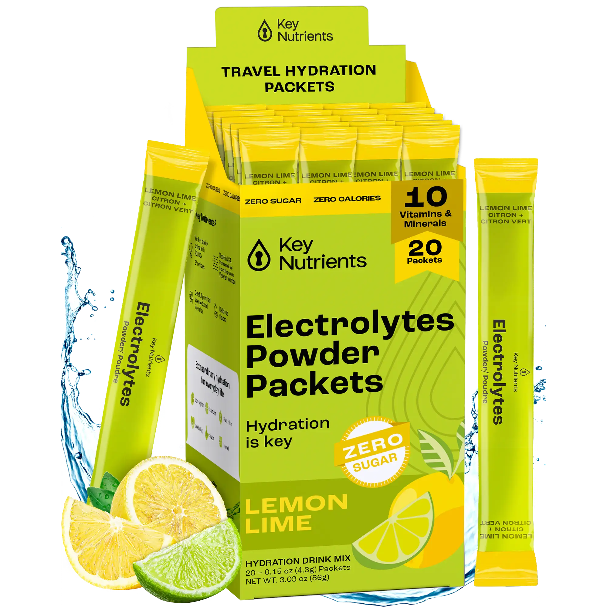 Electrolyte Recovery Plus Powder (Sugar-Free) by Key Nutrients
