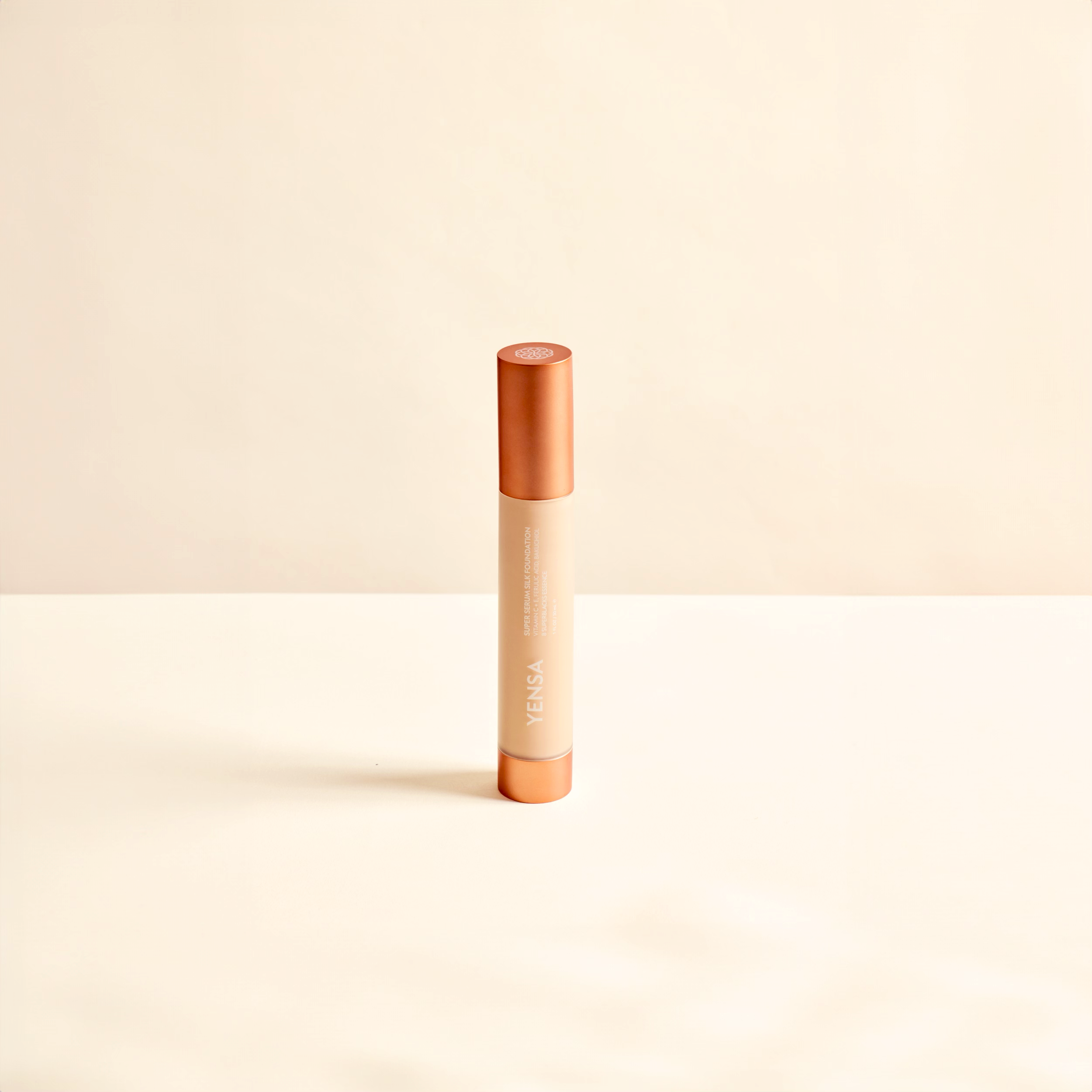 Super Serum Silk Natural Glow Hydrating Peptide Foundation for Radiant Skin by YENSA