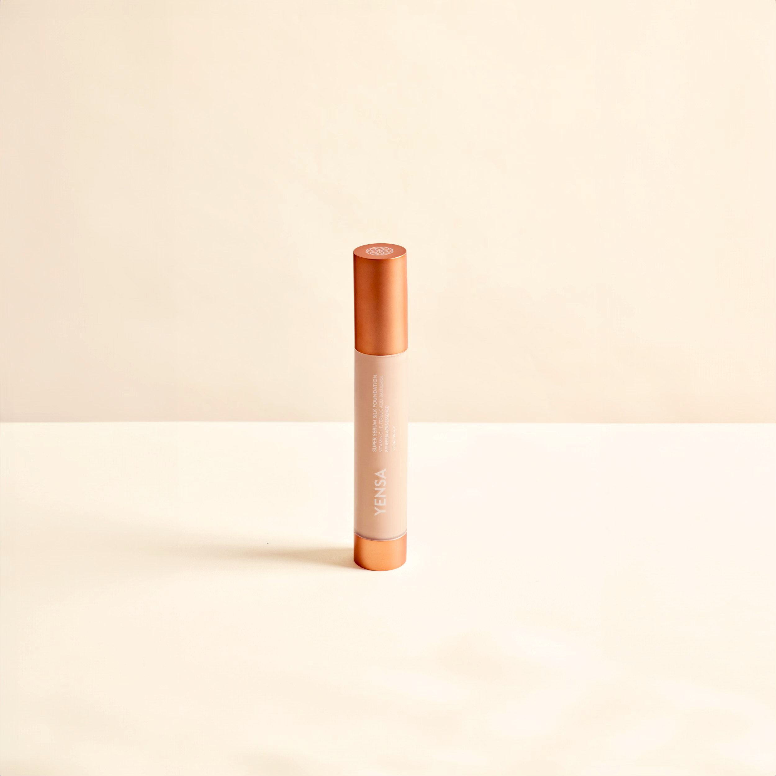 Super Serum Silk Natural Glow Hydrating Peptide Foundation for Radiant Skin by YENSA