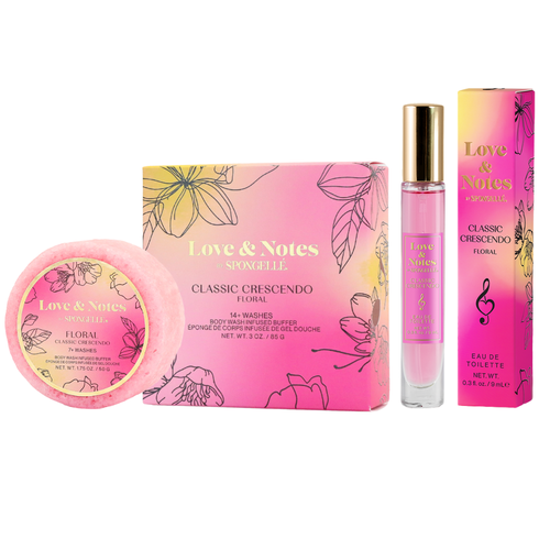 Classic Crescendo Love & Notes Trio Set by Spongellé