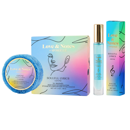 Soulful Lyrics Love & Notes Trio Set by Spongellé