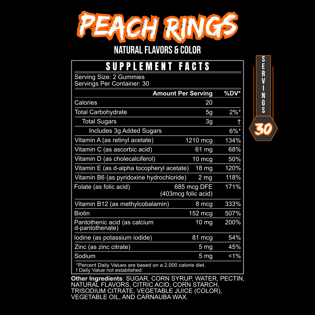 MULTI GUMMY by BLACKLABEL Supplements