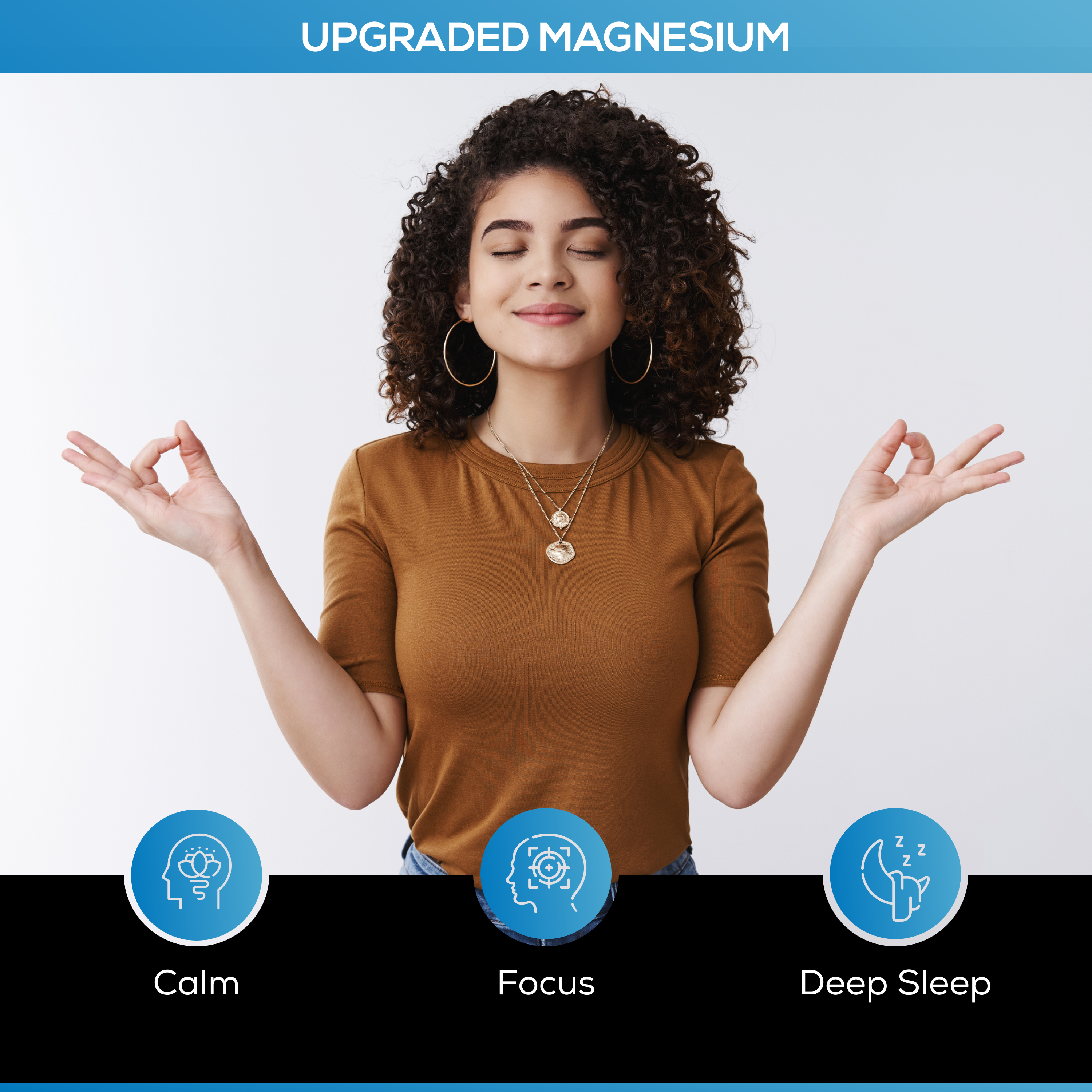 Upgraded Magnesium Liquid: Sleep, Digestion, Calm, Focus by Upgraded Formulas®
