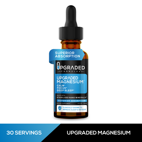 Upgraded Magnesium Liquid: Sleep, Digestion, Calm, Focus by Upgraded Formulas®
