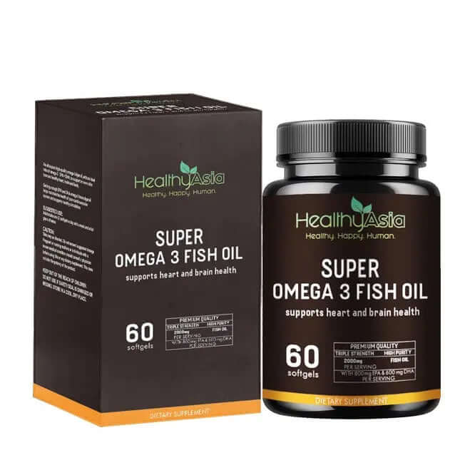 HealthyAsia Black Label SUPER Omega 3 Fish Oil