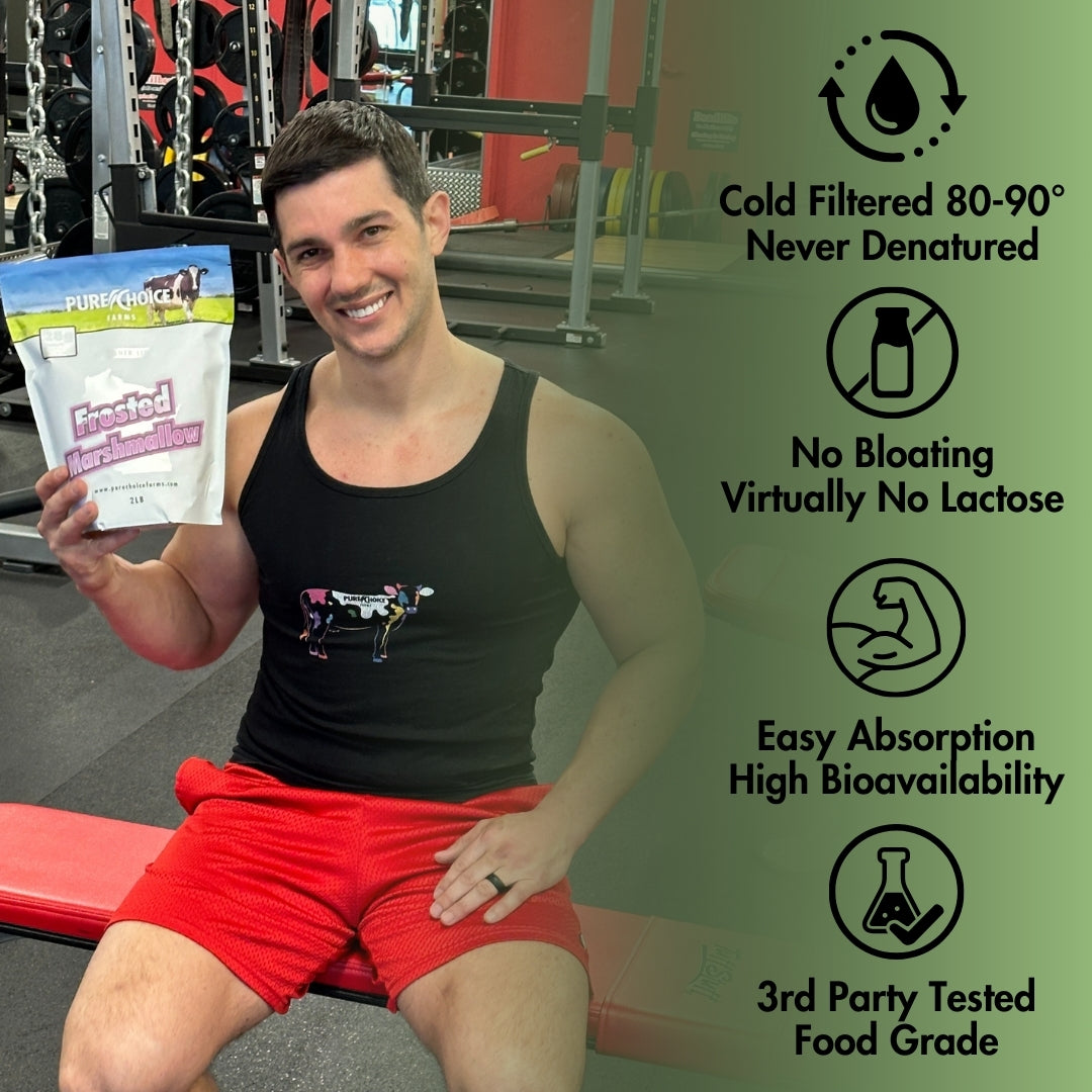 Whey Protein Isolate Frosted Marshmallow by Pure Choice Farms