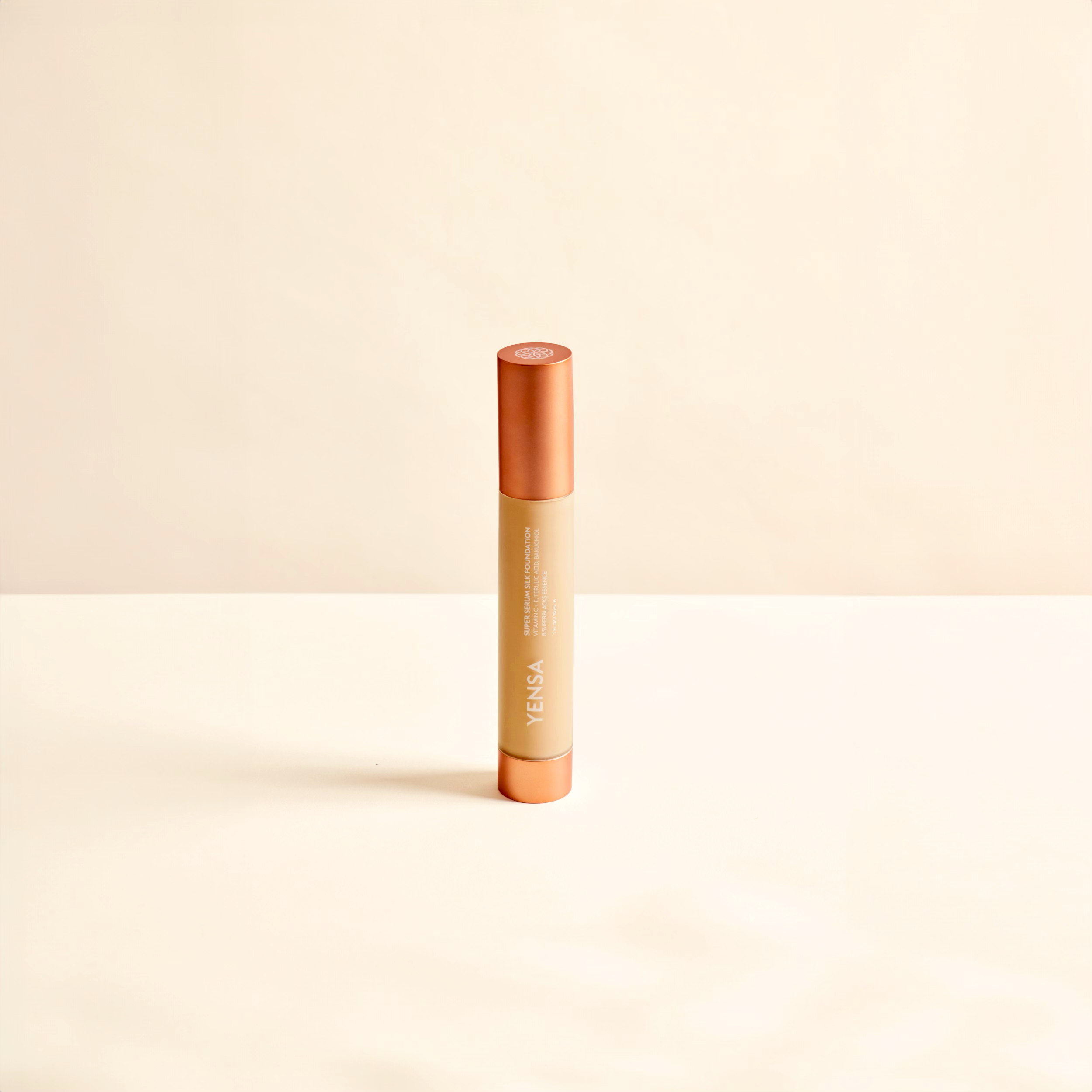 Super Serum Silk Natural Glow Hydrating Peptide Foundation for Radiant Skin by YENSA