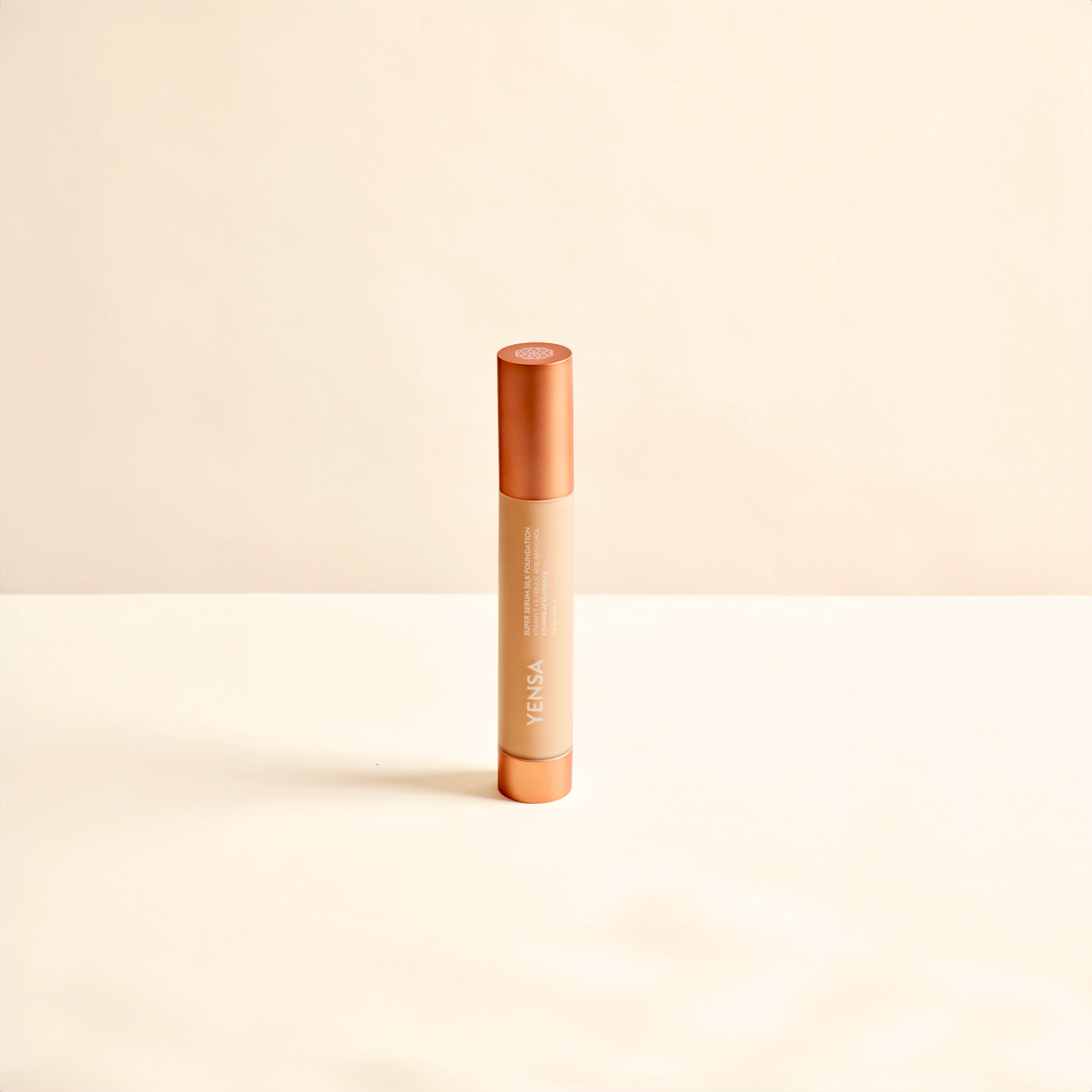 Super Serum Silk Natural Glow Hydrating Peptide Foundation for Radiant Skin by YENSA
