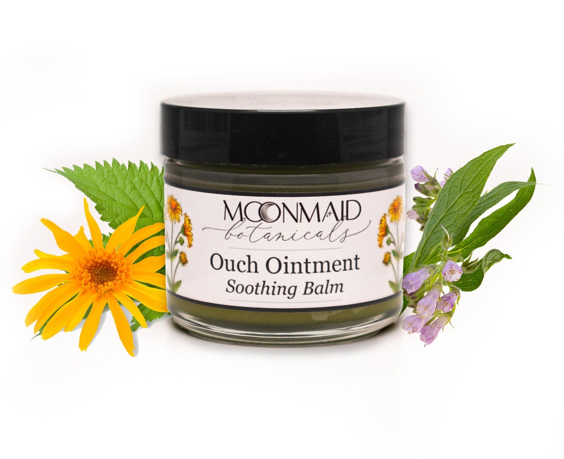 Ouch Ointment Comfrey Salve by MoonMaid Botanicals