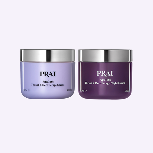 Ageless 2-Piece Throat & Decolletage Day & Night Set by PRAI Beauty