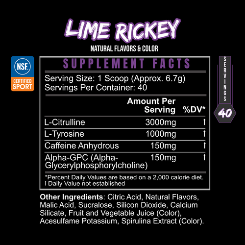 PRE GAME by BLACKLABEL Supplements