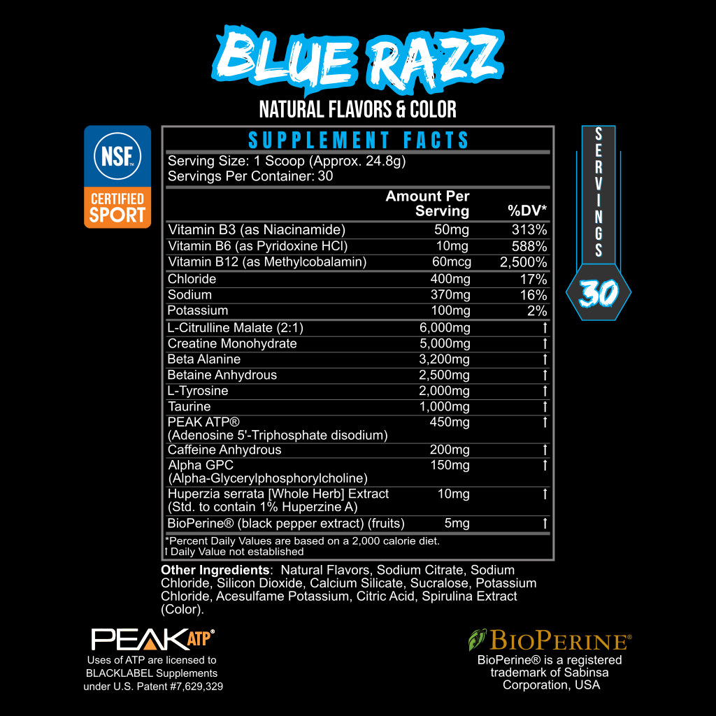 PRE HUSTLE V3 by BLACKLABEL Supplements