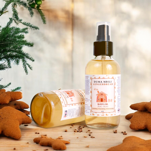Gingerbread Body Oil by Duma Mbili LLC