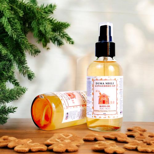 Gingerbread Body Oil by Duma Mbili LLC