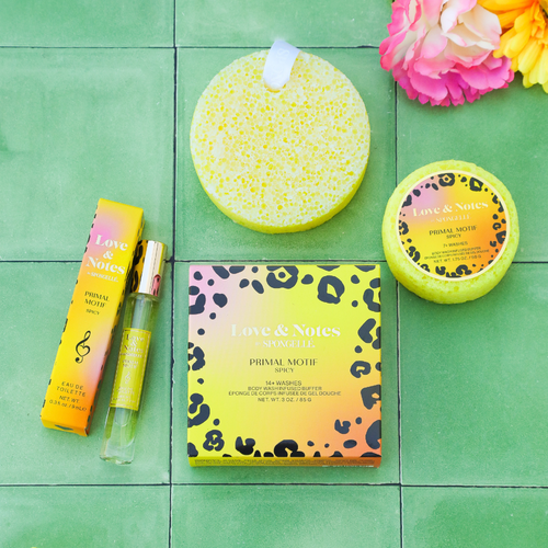 Primal Motif Love & Notes Trio Set by Spongellé
