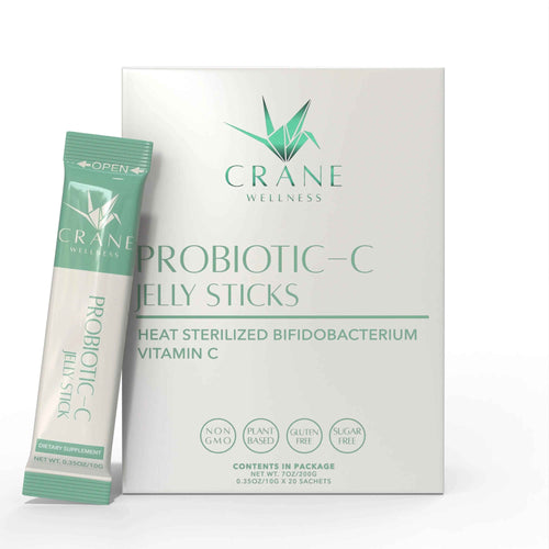 Probiotic-C Jelly Sticks by Crane Wellness
