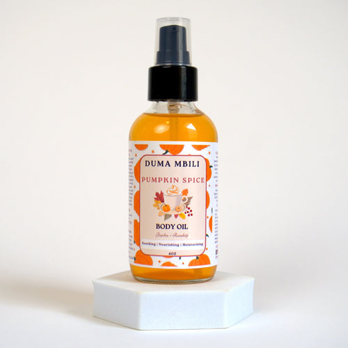 Pumpkin Spice Body Oil by Duma Mbili LLC