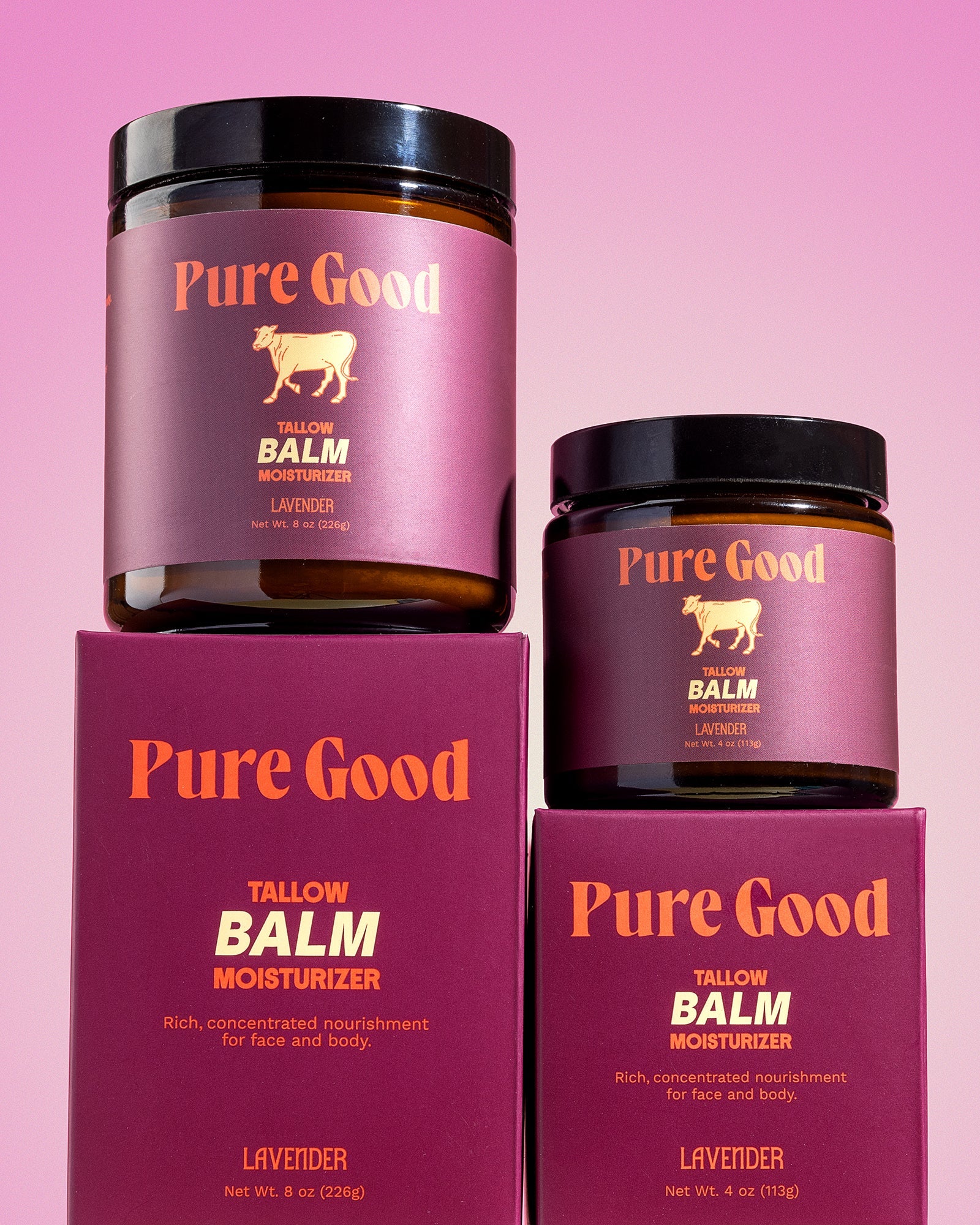 Lavender Tallow Balm - Calming & Restoring by Pure Good LLC