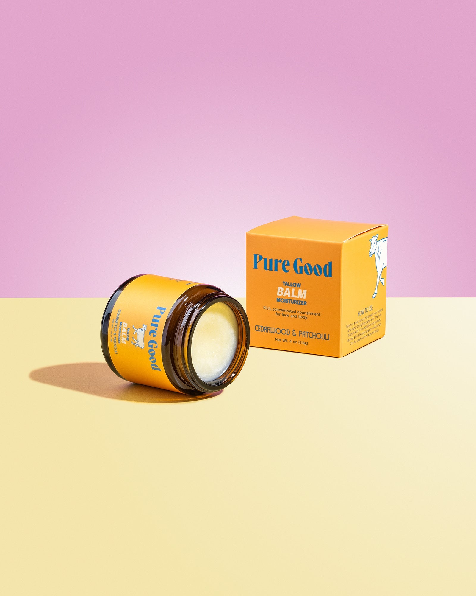 Cedarwood + Patchouli Tallow Balm - Firming & Balancing by Pure Good LLC