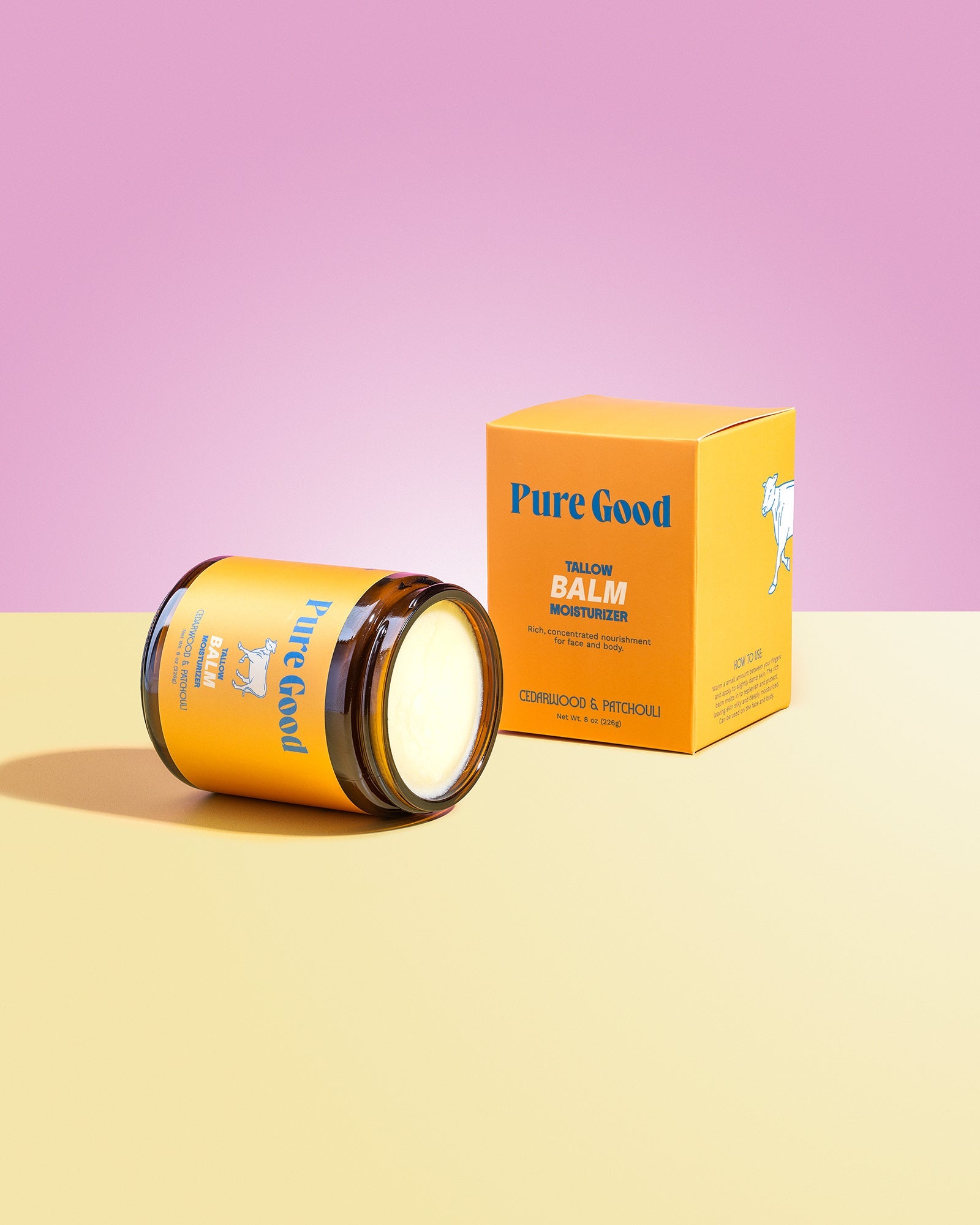 Cedarwood + Patchouli Tallow Balm - Firming & Balancing by Pure Good LLC