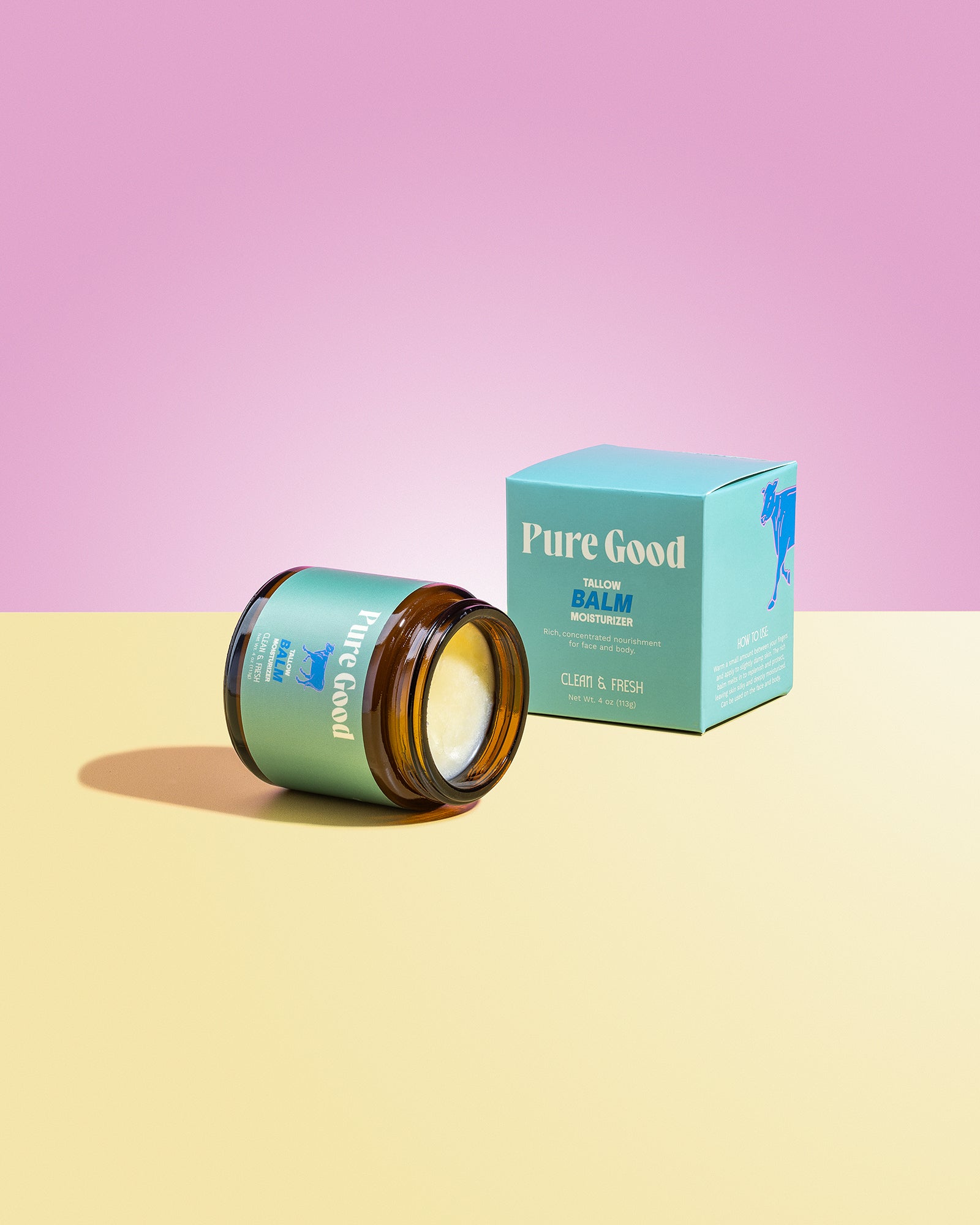 Clean & Fresh Tallow Balm - Cleansing & Acne Prone Skin