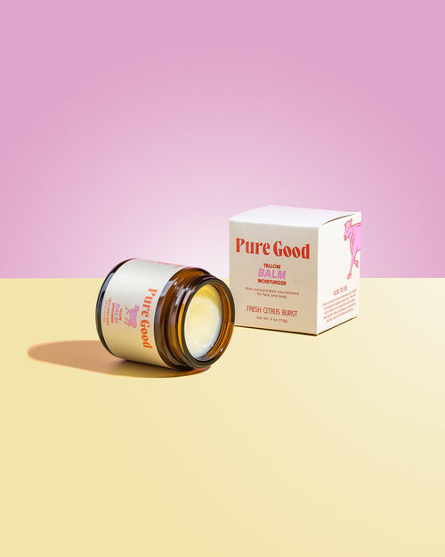 Fresh Citrus Burst Tallow Balm - Hydration and Vitamin C by Pure Good LLC