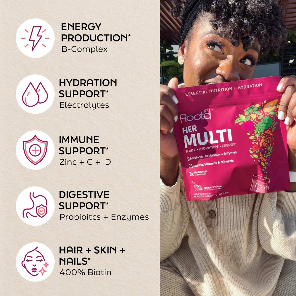 Advanced Daily Nutrition - Formulated for Her by Root'd