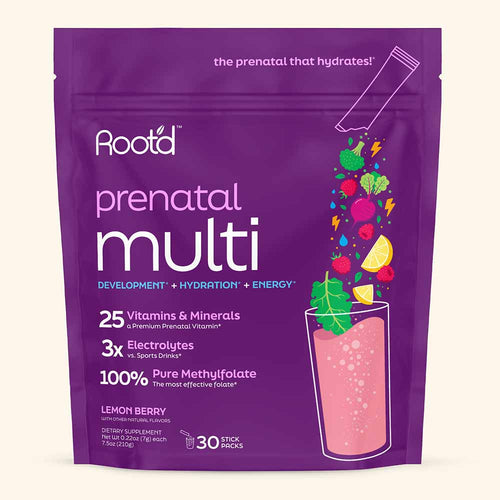 Essential Prenatal Nutrition + Electrolytes by Root'd