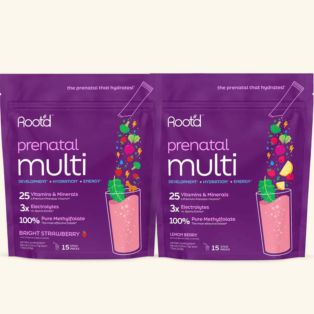 Essential Prenatal Nutrition + Electrolytes by Root'd